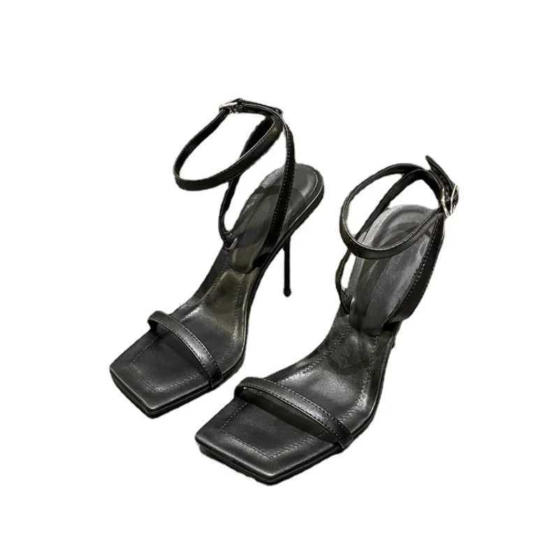 Womens New Style Fi Open Toe High Heels 2023 Summer Europe and America Sexy Versatile Simple Banquet Party SandalsXJ2500305