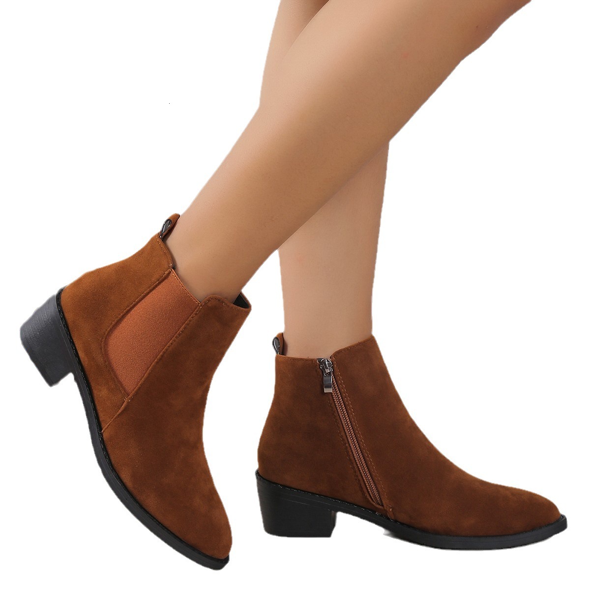 Slope new with 2025 solid color plus size snow summer temu casual women's boots ddmykukumalu