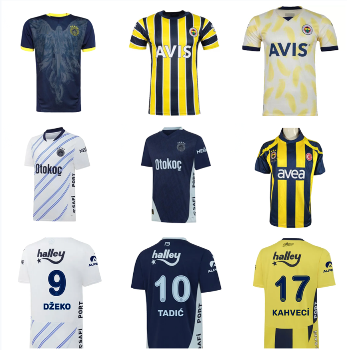 22 23 24 25 Fenerbahce ARDA GULER soccer jerseys 2007 2008 Retro DZEKO CRESPO KAHVECI JOAO PEDRO BATSHUAYI SZALAI 2024 2025 Home Away third Football Shirt