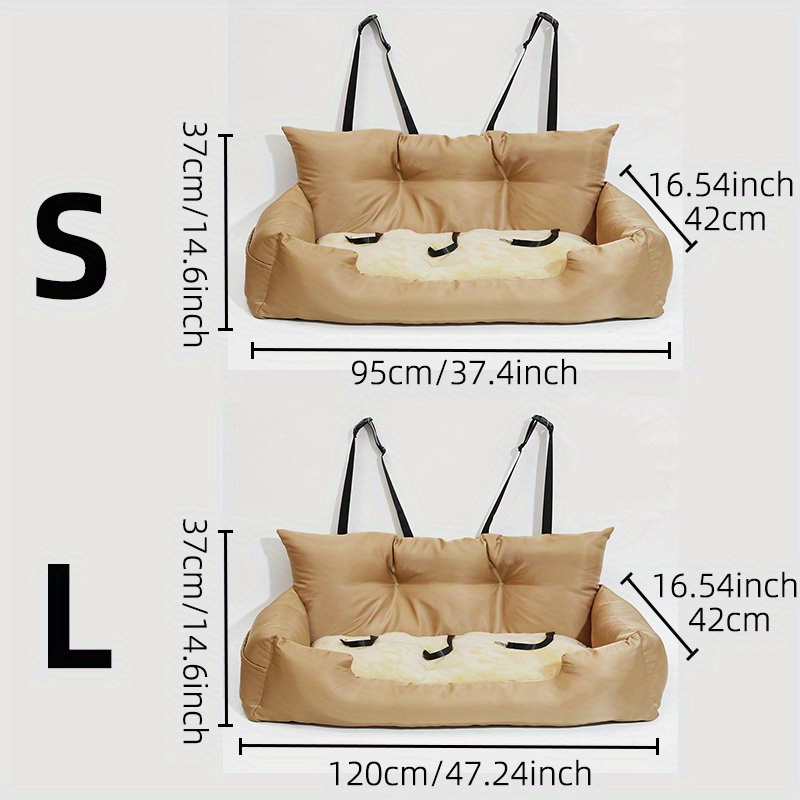 Large dog carrier Travel Dog Car Seat Cover Folding Hammock Pet Carriers Bag Carrying for Cats Dogs Transportin Perro Autostoel