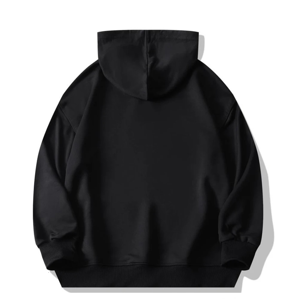 Blank Sublimation Lightweight Hoodies Wholesale Pullover Men Hooded Sweatshirt Drop Shoulder White Hoodies Man Sudaderas Hombre 250304