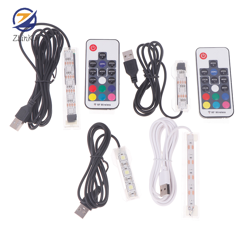 Colorful USB Aquarium Light Fish Accessory Micro Aquarium Light USB Powered Remote Control Fish LED Lamp For Landscape