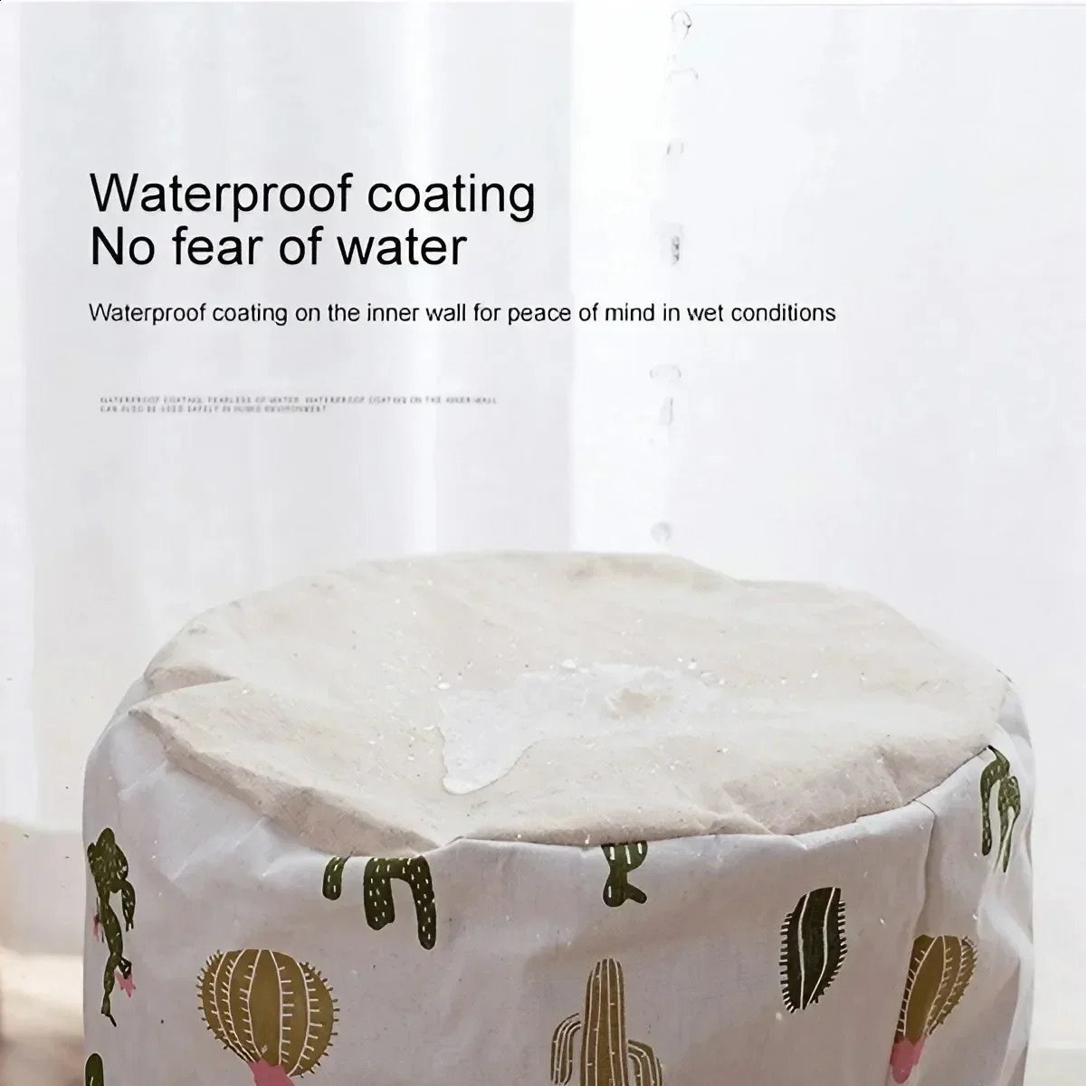 Ship from US JJYY Waterproof Foldable Storage Basket for Household Dirty Clothes Toys Bucket Organizer 250305FBB