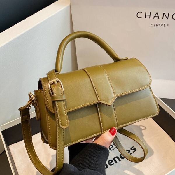 Bags Handbag For Women 2024 New High-End Single Shoulder Versatile And Fashionable Crossbody Small Square Bag