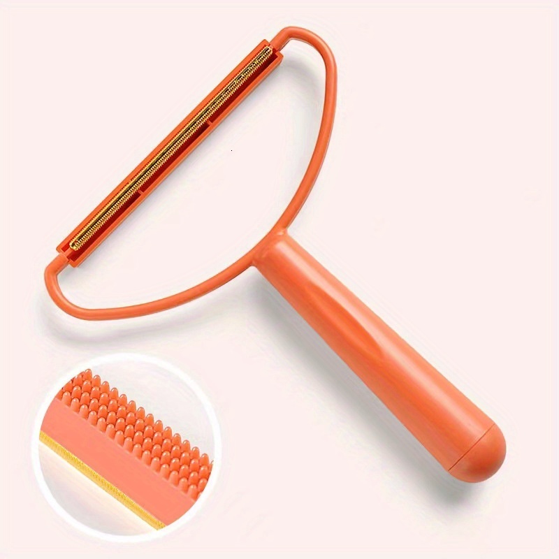 1 piece of dog pet hair removal tool durable plastic plush roller with blue handle home shaver and hairball trimmer pet grooming tool functional pet