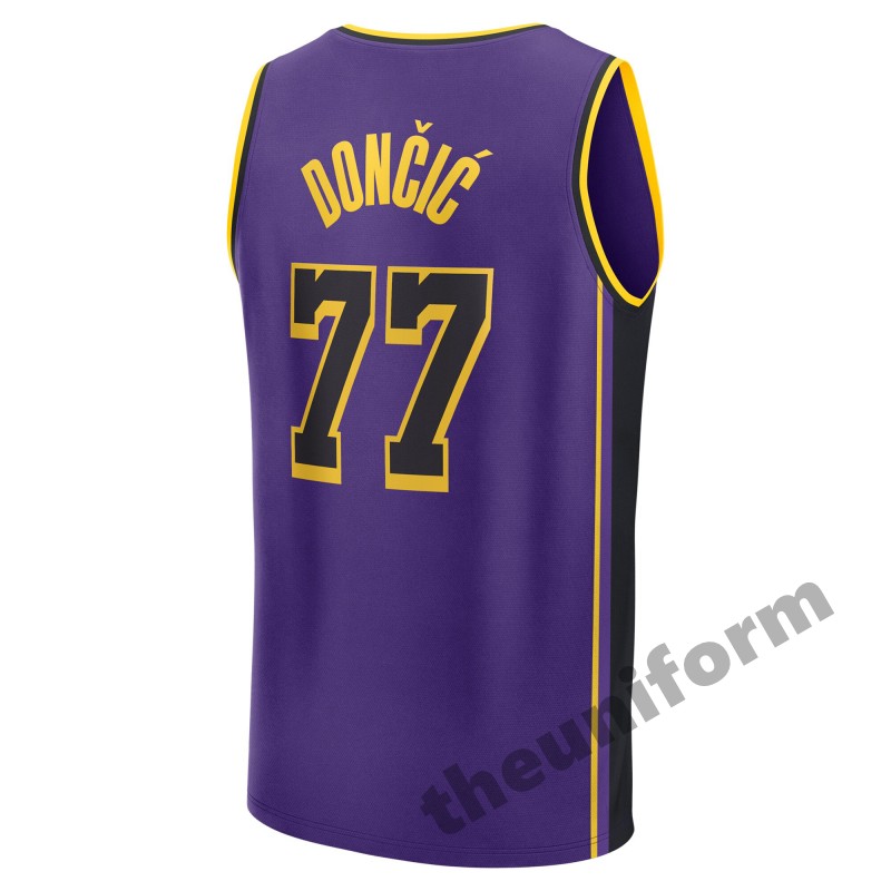 Men's # 77 Doncic Basketball Jersey Stitched #23 James Jerseys