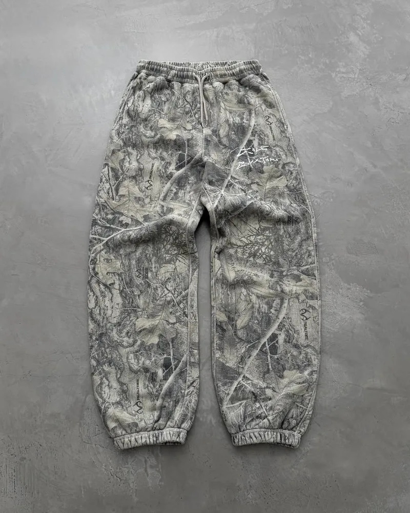 Akimboclub Hoodie Two Piece Set Camouflage Digital Print Hooded Men Clothes Sweatshirts Drawstring Casual Sports Pant Streetwear 250303