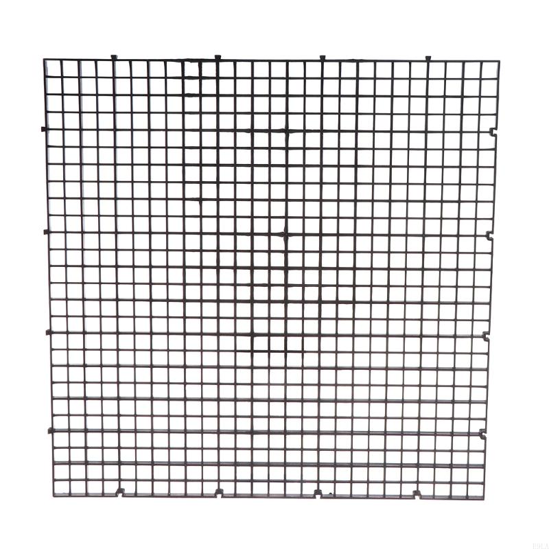 2025 New Aquarium Divider Tray Plastic Aquarium Egg Crate Light Diffuser Fish for Tank Bottom Filter Plate 12x12 Inches