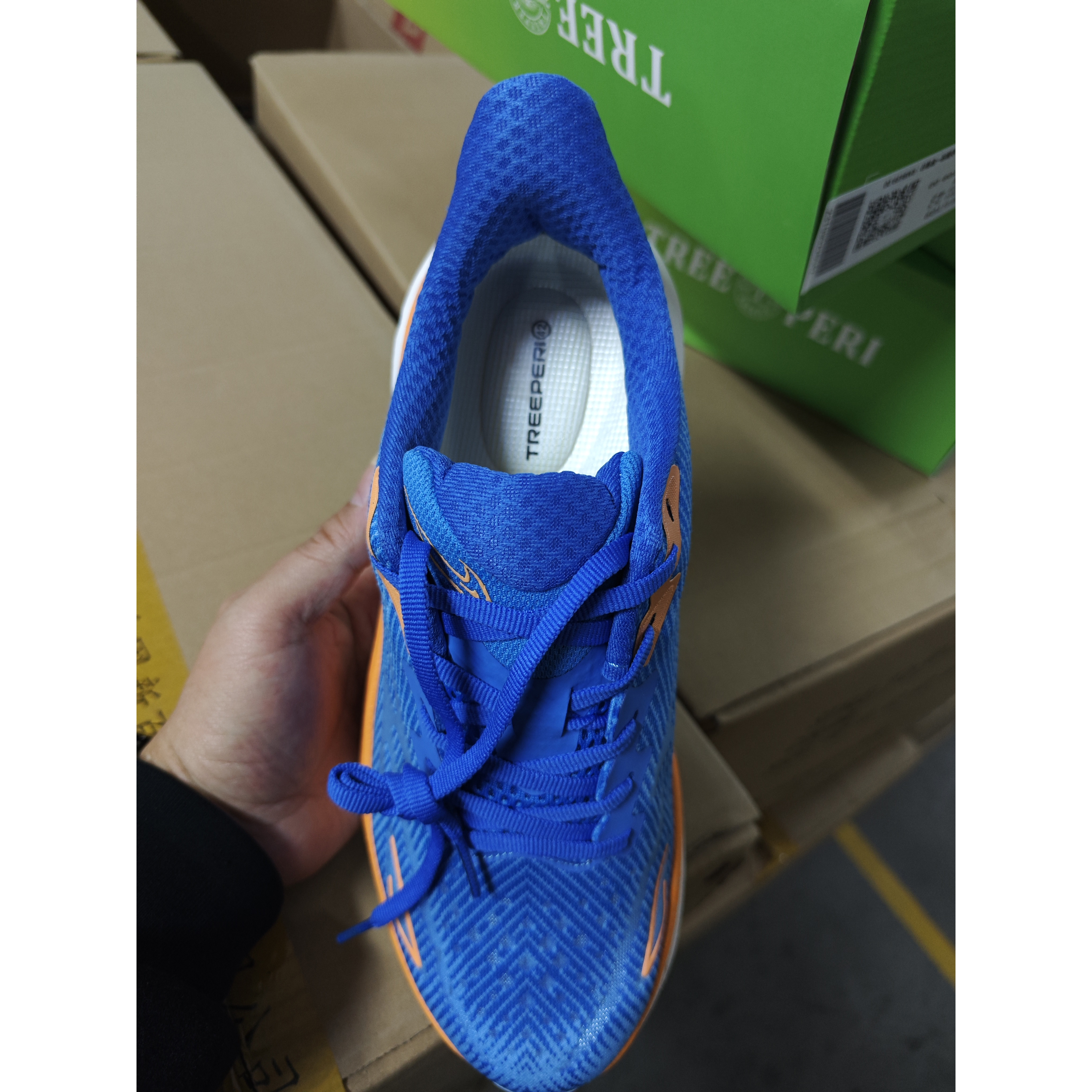 TREEPERI T09 Running Shoes mens Ocean blue passion-fruit designer shoes womens Sunset triple black trainers fashion men sports training sneakers