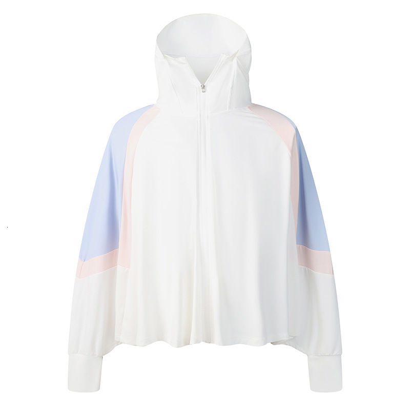 tracksuit Ice silk for women, summer UV protection, breathable thin design, outdoor cycling and fishing specific sun protection clothing jacket