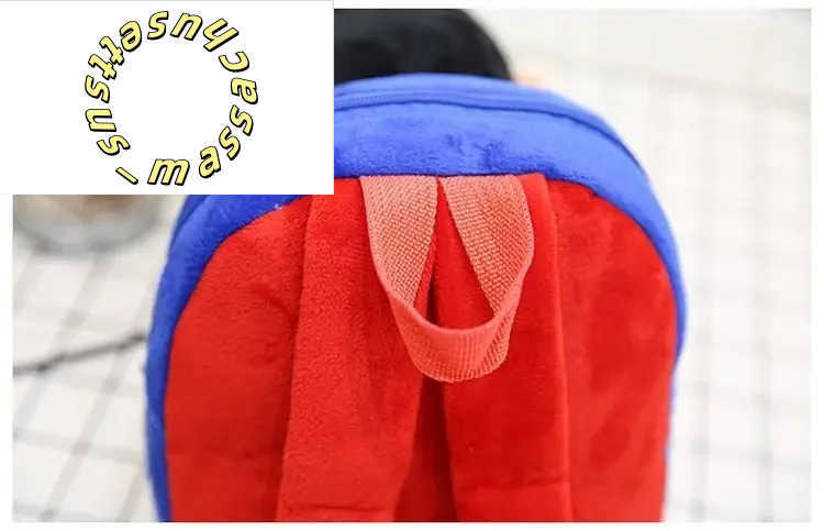 Backpacks Marvel series cartoon anime fashion personality plush toys childrens leisure cute kindergarten backpacks holiday gifts Y250305Y0HZ
