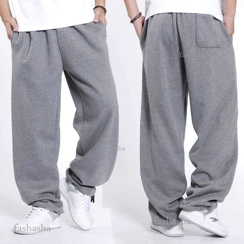 Fashion Hip Hop Streetwear Sweatpants Men Joggers Cotton Autumn Winter Sweat Pants Loose Baggy Track Trousers Male Clothes Cj