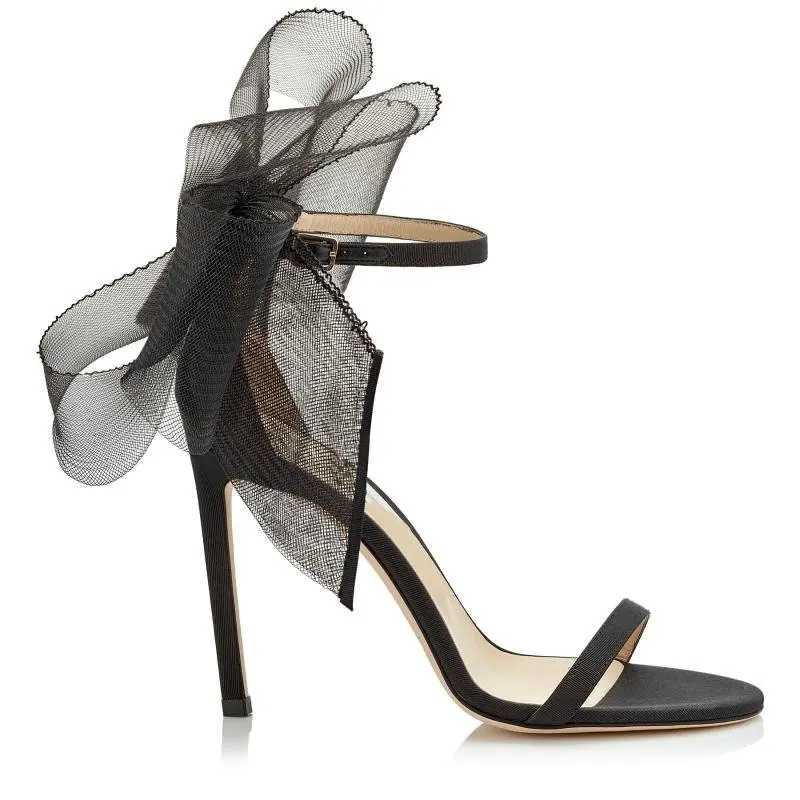 2025 Spring New Transparent Heels Rhine Special-shaped Heel Sandals Women Beautiful Sexy Fairy Wind Crystal SandalsXJ2500305