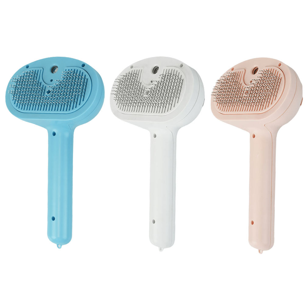 Cat Steam Brush Hair Remover Brush Multi-Function Cat Grooming Brush Cat Shedding Comb Floating Hair Brush Pet Supplies