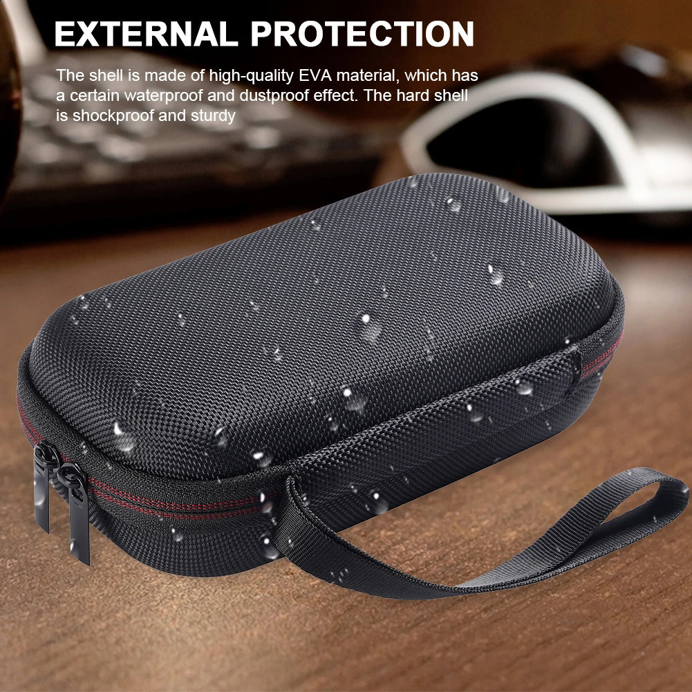 Ship from US EVA Travel Storage Bag Antiscratch Hardshell Case Shockproof Protective with Mesh for RG40XX H Handheld Console 250305FBB
