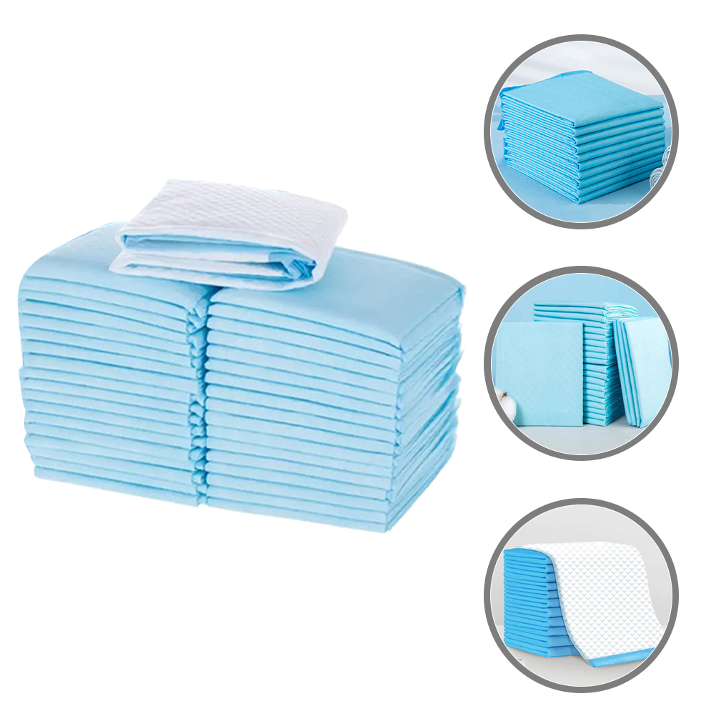 50 Pcs Disposable Diapers Puppy Pee Pads For Dog Pet Professional Dogs Non-woven Fabric Supplies Training