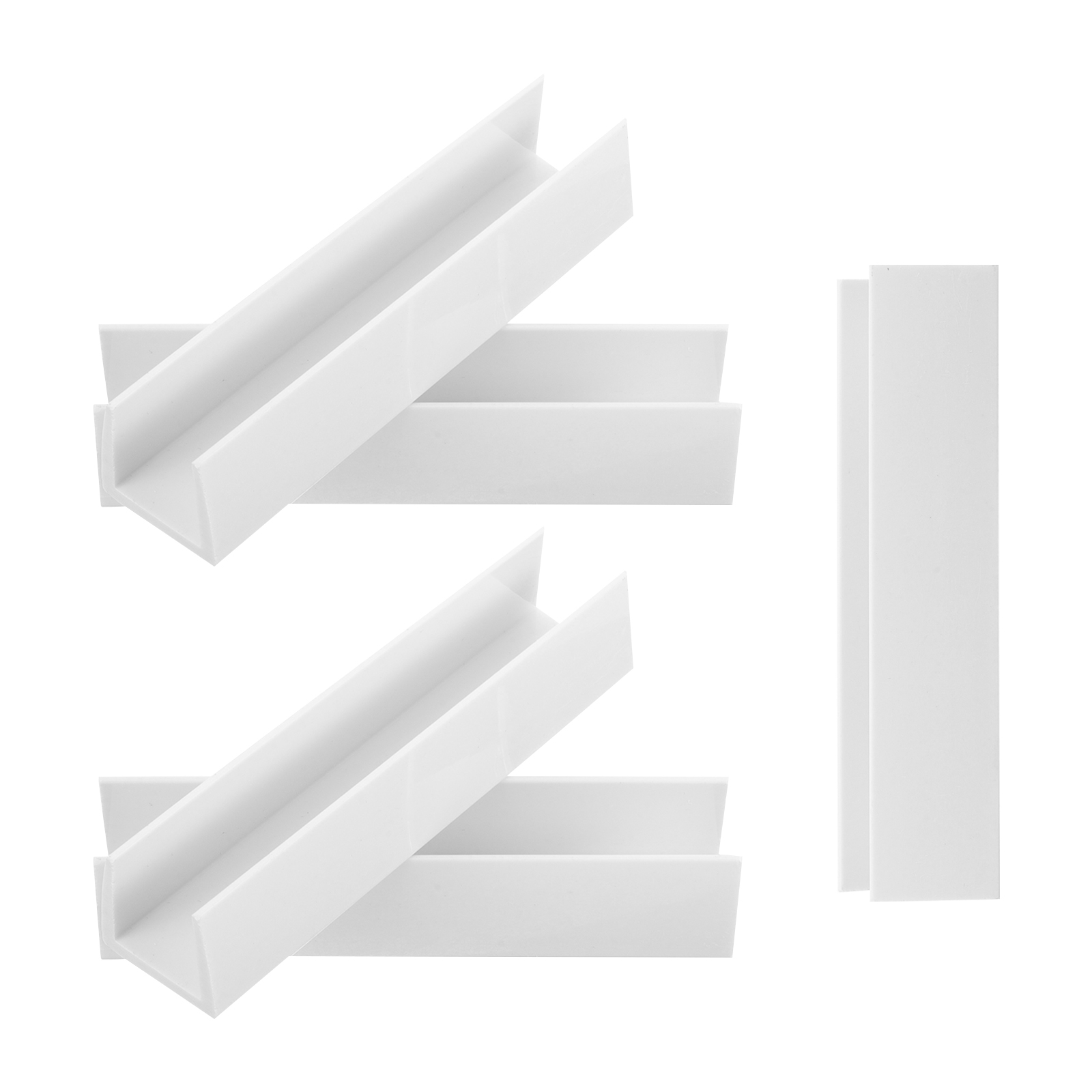 5 PCS Fence U-shaped Card Slot Door Gate Dog Interface Reinforcement Pet Groove Baby