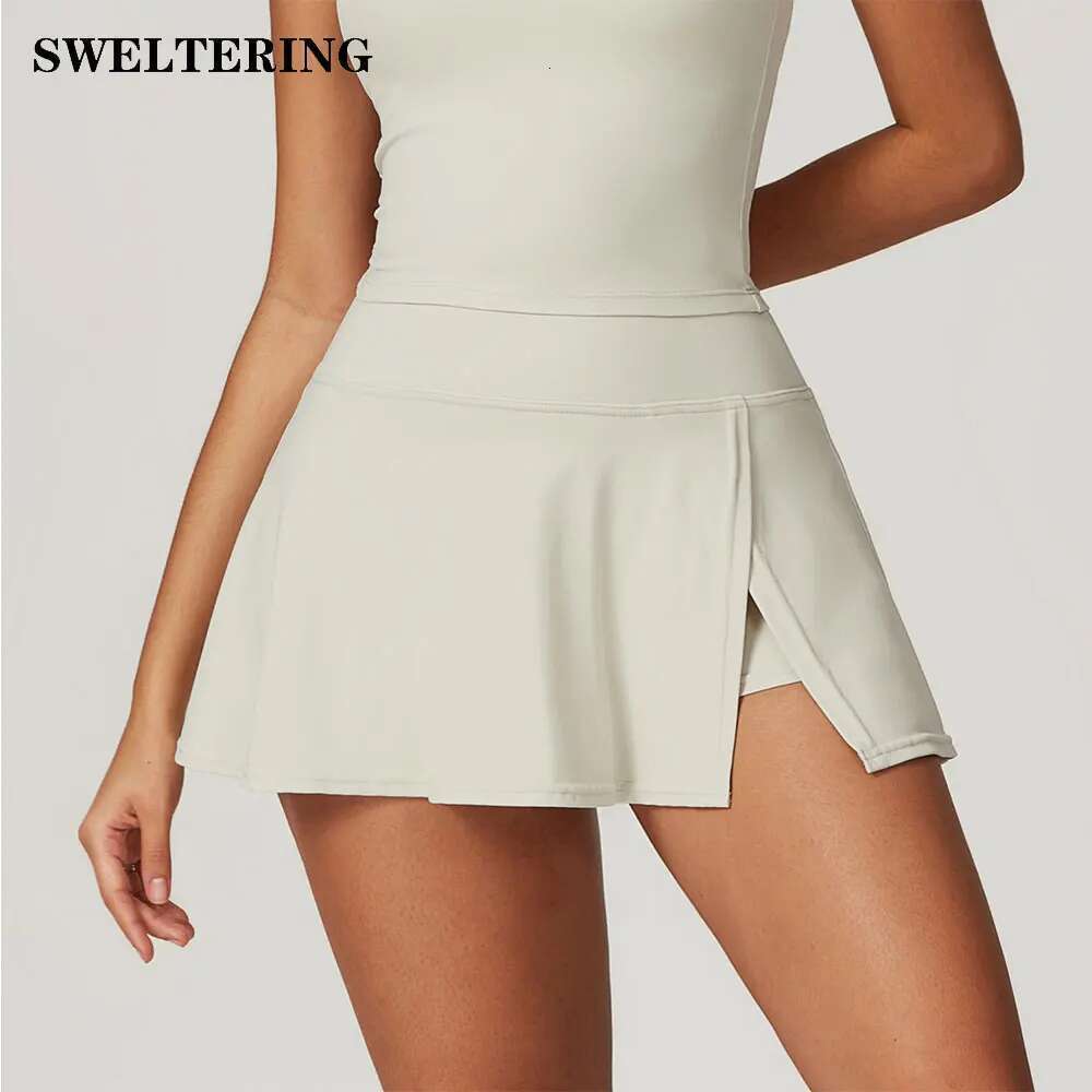 Short Yoga Women's Golf Tennis Badminton Fiess Dancing Skirt Quick Dry Comfort Running Leisure Sport Dress Kl-My