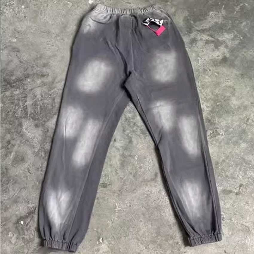 2024 Autumn Winter RRR123 Print Sweatpants Men Women 1 1 Best Quty Pants Jogger Drawstring RRR 123 Cotton VINTAGE Trousers X250305