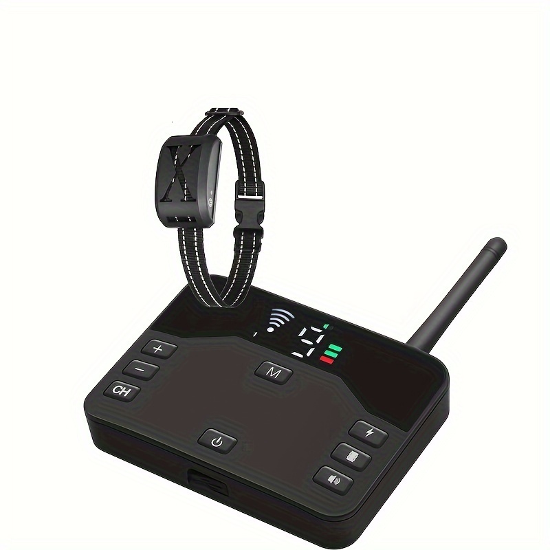 Electric dog collar Advanced Wireless Invisible Dog Fence Kit Including a Waterproof Training Collar and Boundary Marker Wireless Dog Fence dog kit do