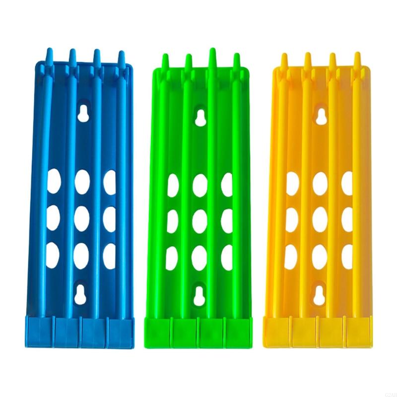 G2AB for Pigeon Leg Ring Stand Parrot Bird Training Articles Foot Ring Holder Bands Rack Durable Plastic Placing 60Pcs Ri