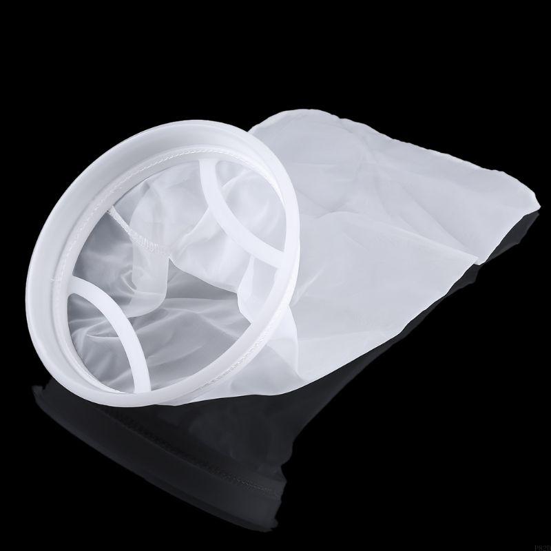 P82D 7 Inch Ring Filter Socks Fine Mesh Aquarium Nylon Filter Bags 7 In Ring By 17 In Long Fish for Tank Filter Accessories