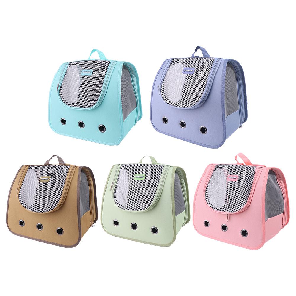 Large Capacity Cat Backpack Bag Breathable Water-resistant Cat Carrier Bag Shoulder Foldable Pet Dog Backpack Outdoor Travel