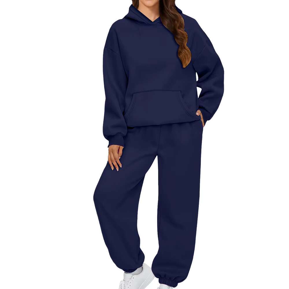 High Quality Drop Shoulder Loose Fit Custom Cotton Fleece Pink Women's Hoodie