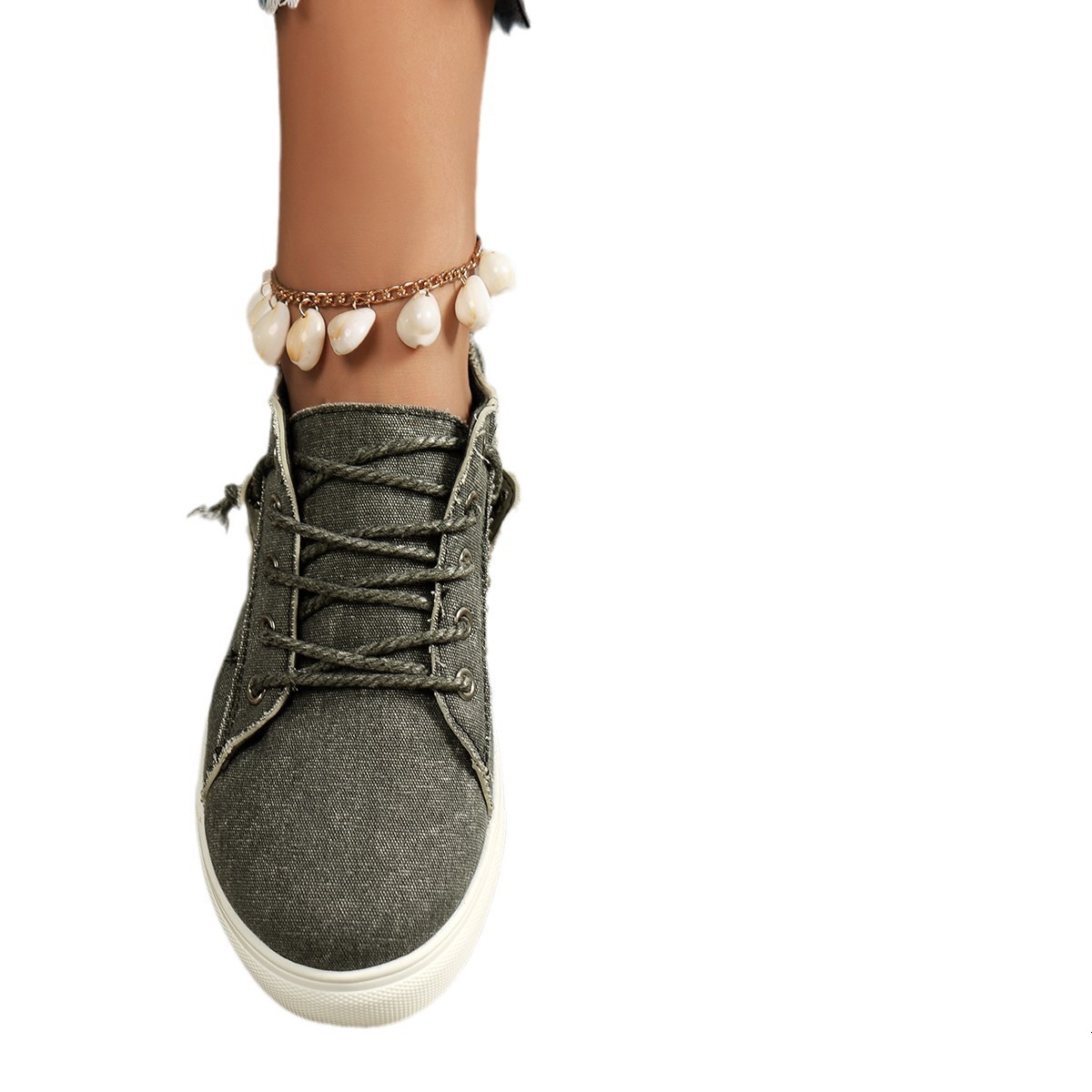 Single shoe 2025 new fashion casual plus size college women's spring and autumn style thick sole ddmykukumalu