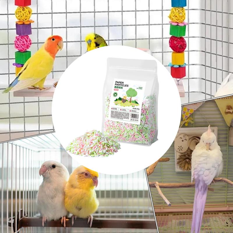 Bird Cage Bedding Natural Parrot Hamster Bedding Parrot Paper Supplies Soft Wood Shavings Odor Control Guinea Accessories Pet