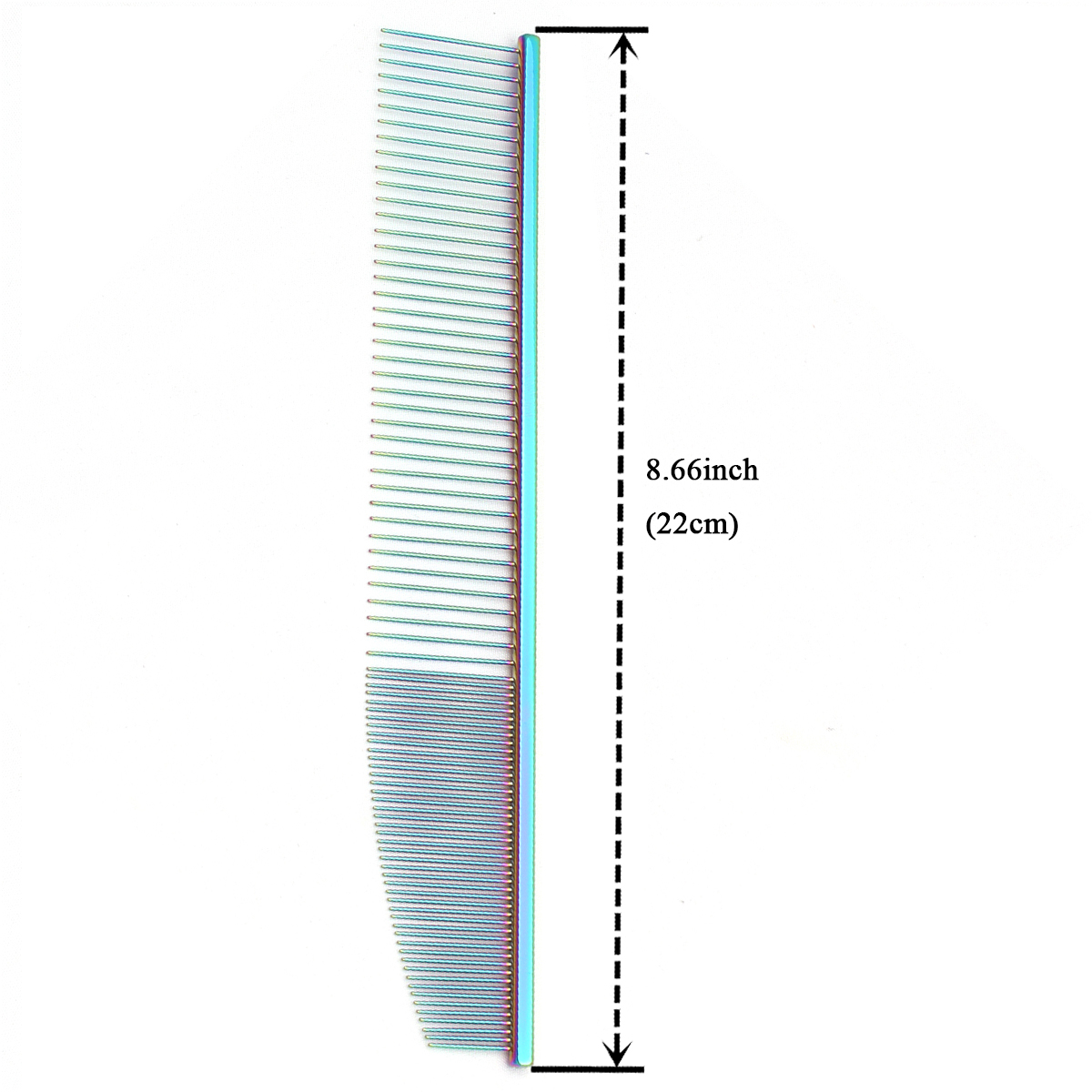 Pet Comb Light Weight Dog Grooming Comb Gold Pet Flur Comb Light Colorful Brush for Pet Special Style Dropshipping