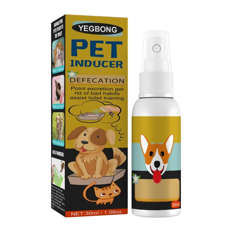 Cats and Dogs Defecation Localization Inducer Urine and Urine Defecation Localization Defecation Training Spray