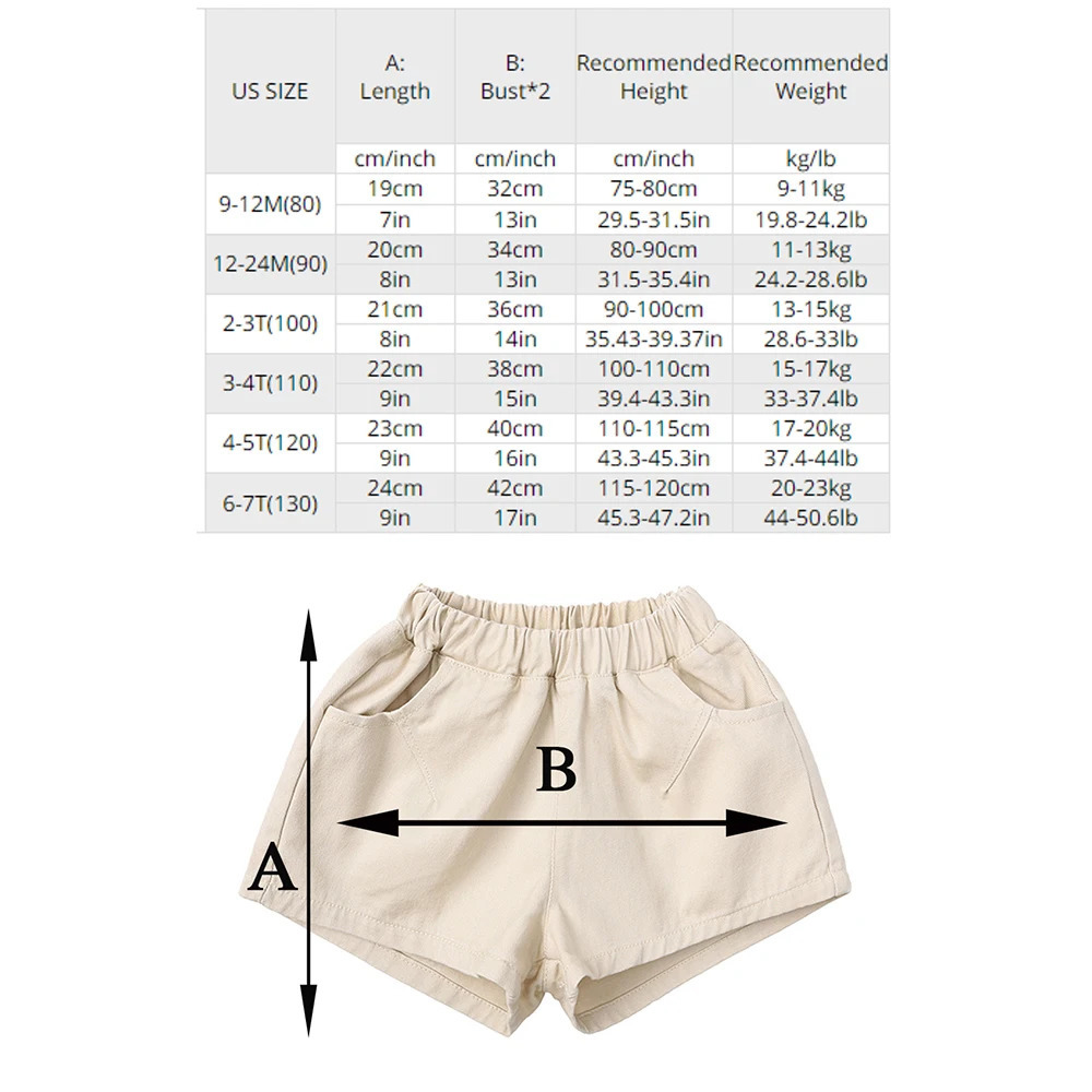 2025 Kids Boys Summer Shorts Solid Elastic Waist Beach Toddler Pants With Pocket For 7M-7T Children Casual Loose Korean Clothes 250304