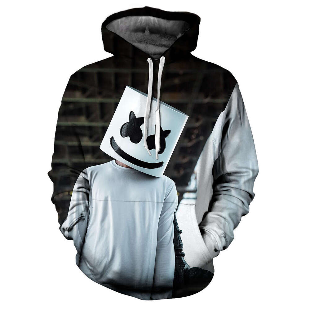 Autumn TEMU3D Digital Printed Men's Fashion Hoodie