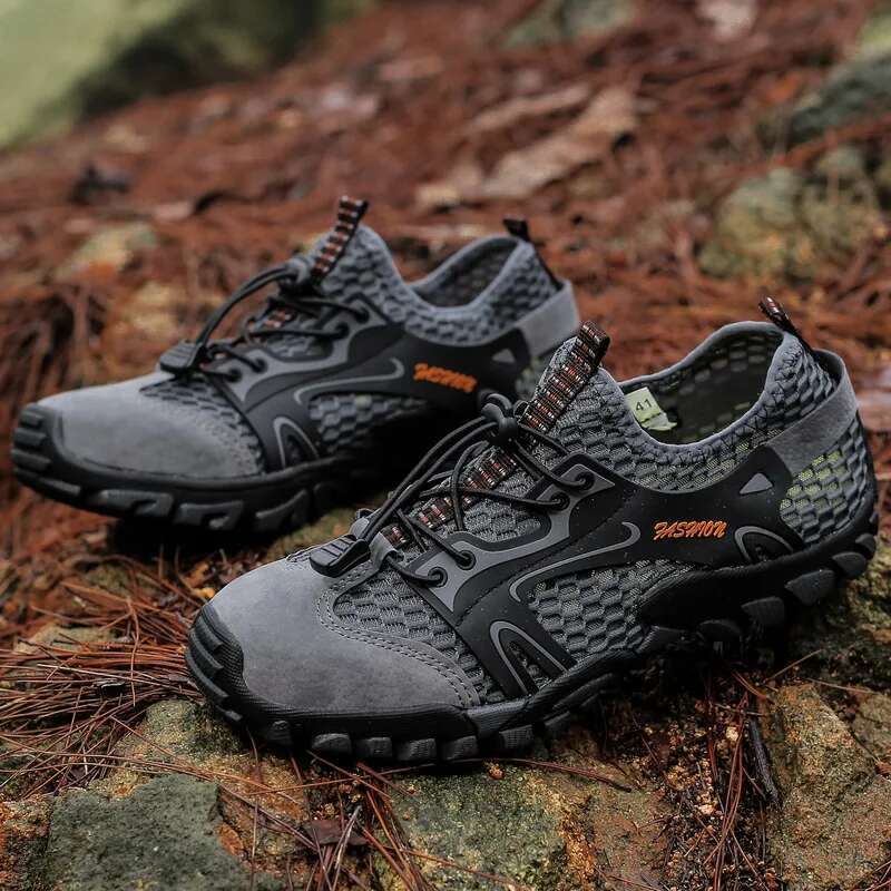Non-slip Water Shoes Men, Barefoot Aqua Hiking Boots, Fishing Wading Sneakers, Quick Dry Beach Shoes, Sport Sneaker 39-46