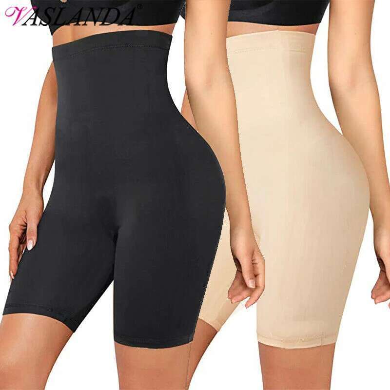 Shapewear Women High Shorts Tummy Slimming Body Shaper Waist Trainer Butt Lifter Seamless Flat Belly Panties Weight Loss KLMY