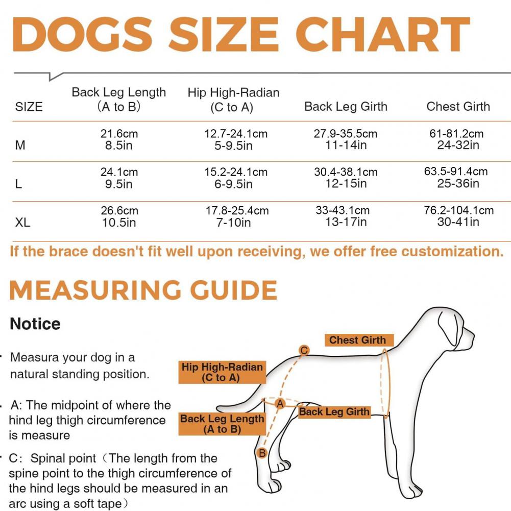 Dog Knee Brace for Acl Injury Dog Knee Brace for Back Leg Support Acl Luxating Patella Support for Dogs with Dysplasia Arthritis