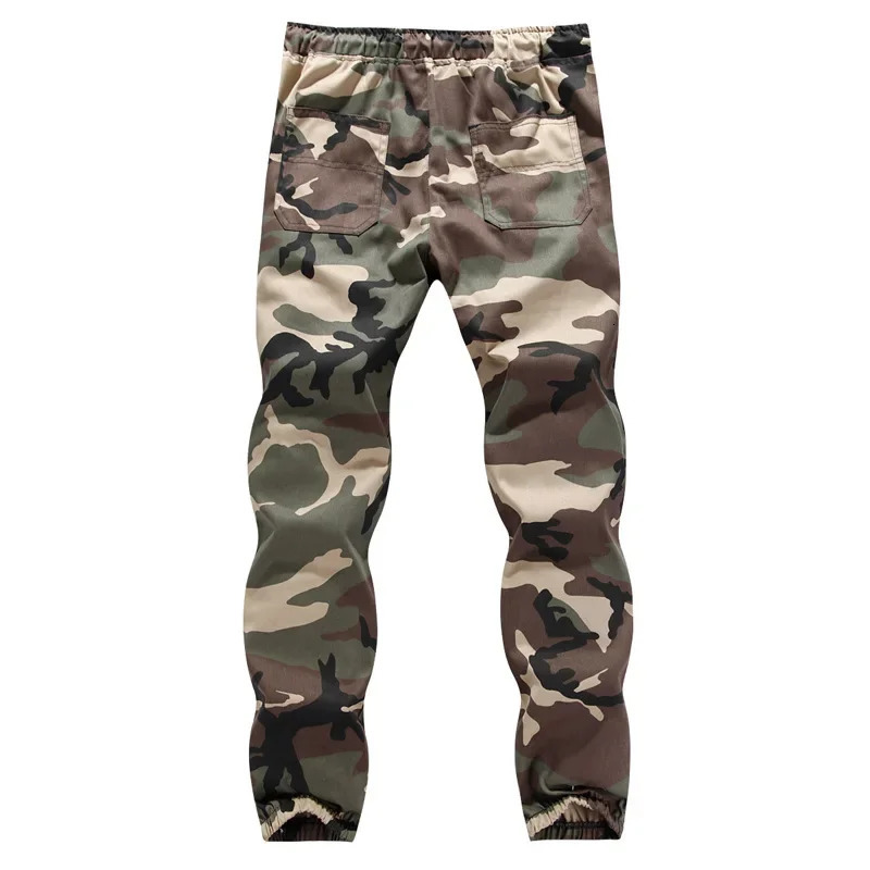 2023 Spring and Autumn Mens Fashion Casual Camo Pants Couple Leggings 250304