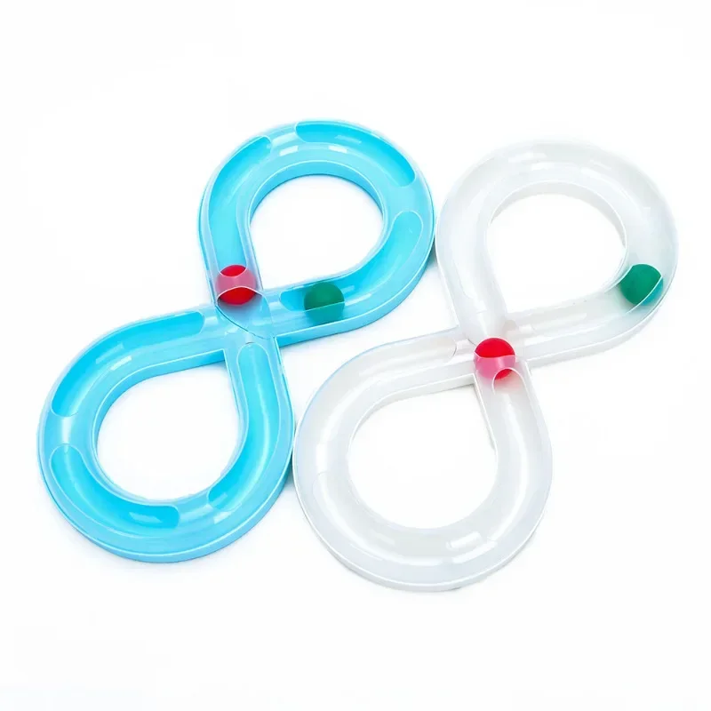 Household Cat Toy Turntable Cat Teasing Set Small Cat Tunnel Sports Stick Supplies Practice Focus Meet Nature Pet Turntable