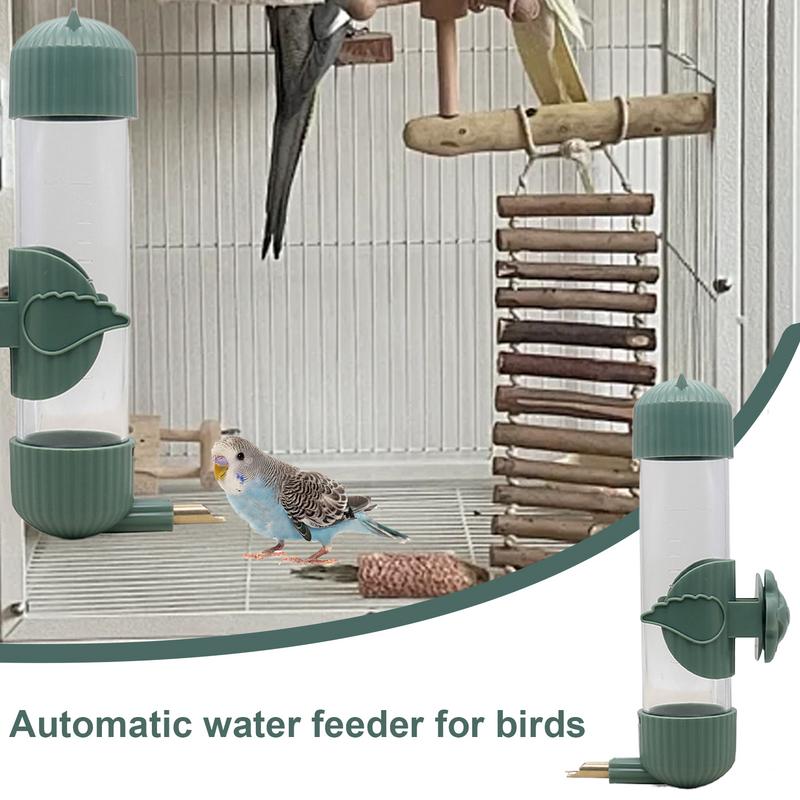 Automatic Bird Water Dispenser Bird Waterer Drinking Bottle Small Animals Automatic Water Drinker For Budgies Cockatiel Lovebird
