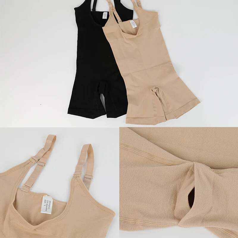 Bodysuit Women Shapewear Seamless Full Body Shaper Tummy Control Hip Butt Lifter Corset Slimming Waist Trainer Underwear KLMY