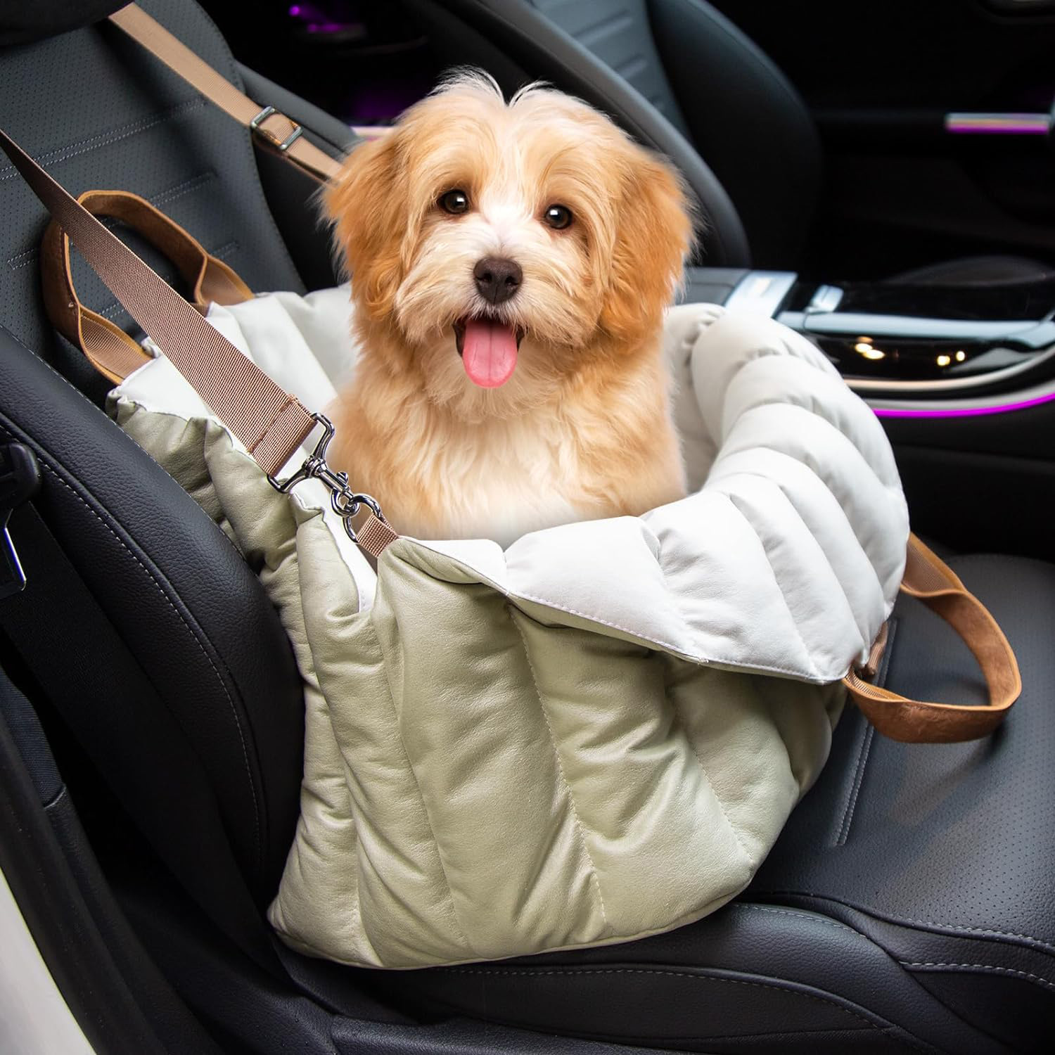 Dog Car Seat Bag Puppy Booster Seat for Car Front Seat Portable Winter Dog Carrier Cat Transport Pet Travel Accessories