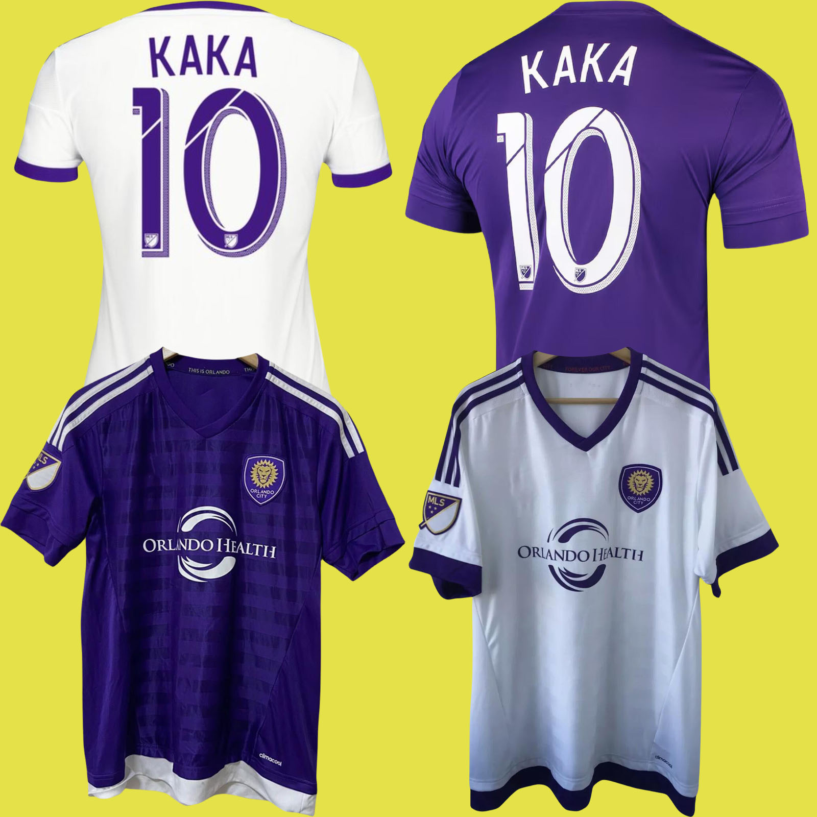 15 16 Retro classic ORLANDO CITY fc Soccer jerseys Sweatshirt 2015 KAKA 2016 Football shirt chandal futbol
