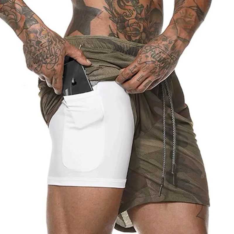 Summer breathable fitness shorts running training squatting one-fifth pants basketball and size sports pants elasticXJ250304