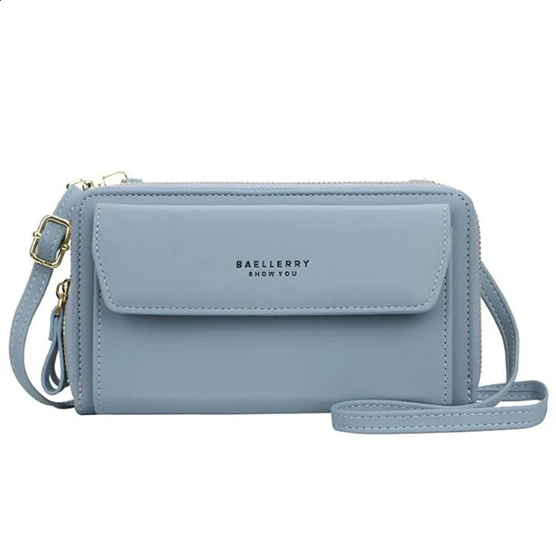 Women Handbags Pu Leather Shoulder Bags Female Double Layer Large Capacity Crossbody Lady Card Holders Portable Handbag 250305