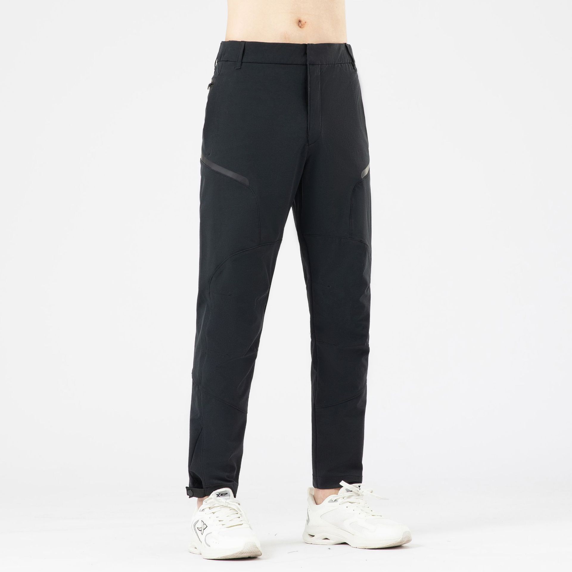 tracksuit Outdoor sports elastic men, outdoor hiking, breathable leisure, quick drying cycling, ice silk pants for men