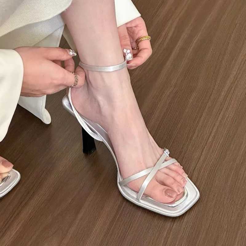 Designer Summer High Heel Womens Sandals Fi Narrow Band Leopard Pumps Outdoor Dress Sandals Womens Shoes Womens SandalsXJ2500305
