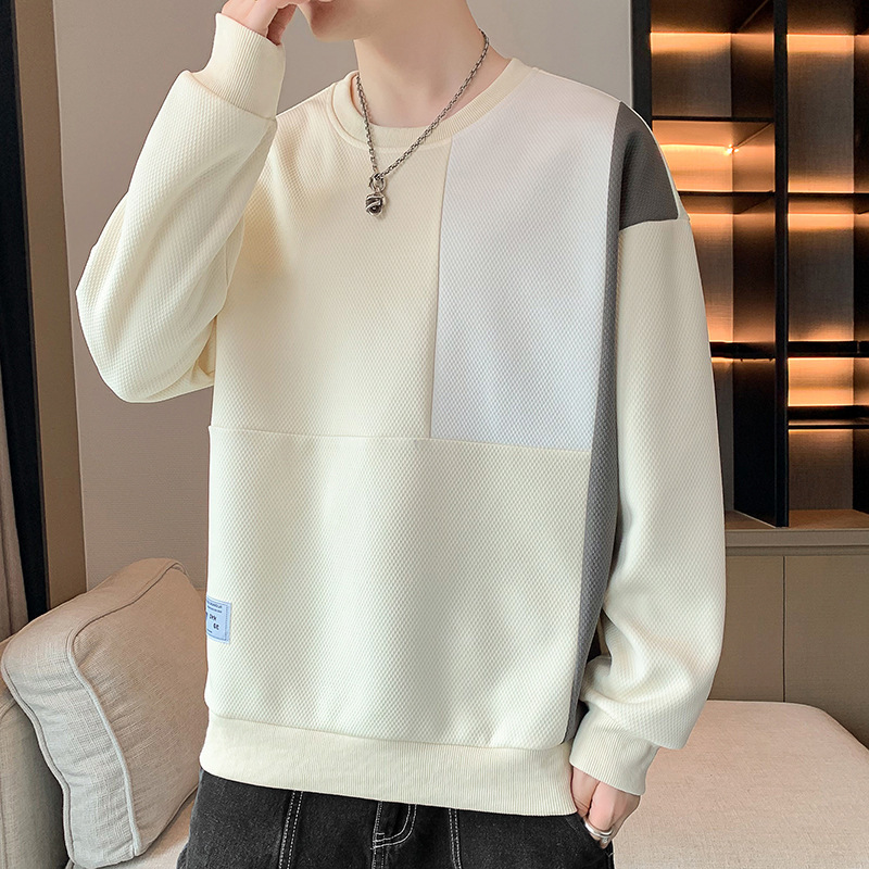 C1112 autumn and winter large terry solid color hooded sweatshirt men's trendy brand American retro earth color hoodie women