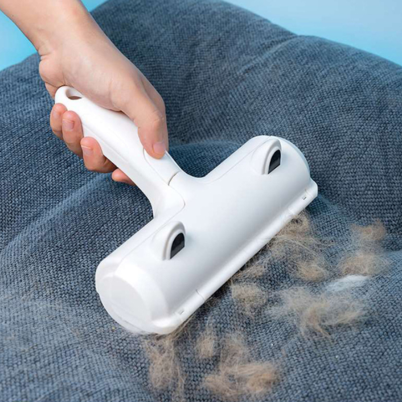 Hair removal device, cat hair cleaner, pet brush, dog and cat hair suction tool, push-pull reusable hair removal device