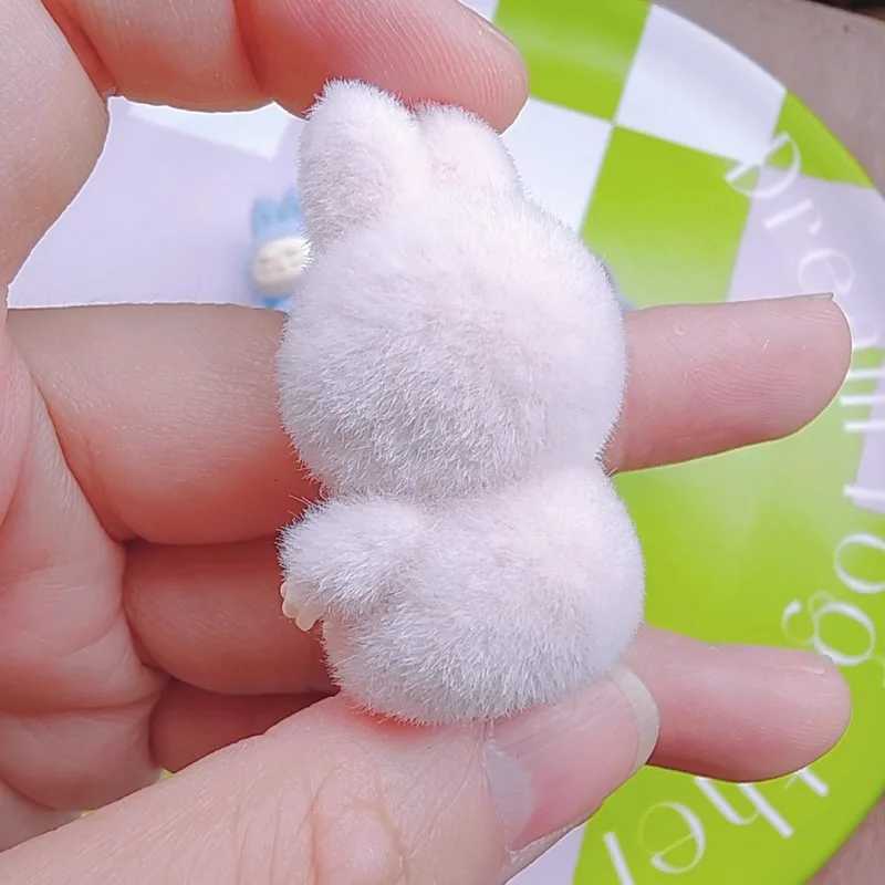 New Mini Labubu Sitting Posture Action Figure Cute Labubu Doll Set Model Collection Decor Ornaments Accessories Girl Kid GiftsT250305